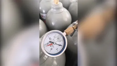 Prueba de presión de gas CO